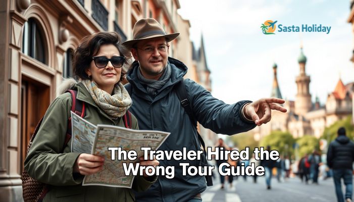 The Traveler Hired the Wrong Tour Guide