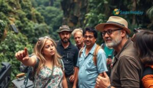the traveler hired the wrong tour guide